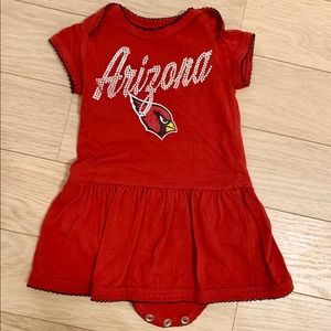 3 pieces-NFL Arizona Cardinals baby girl clothing